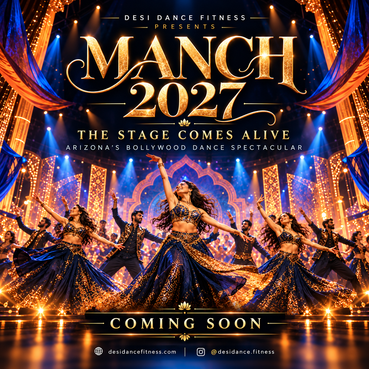 Desi Dance Fitness Presents - Manch 2027 flyer