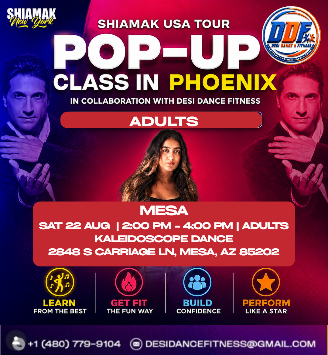 SHIAMAK Pop-Up Dance Workshop – MESA