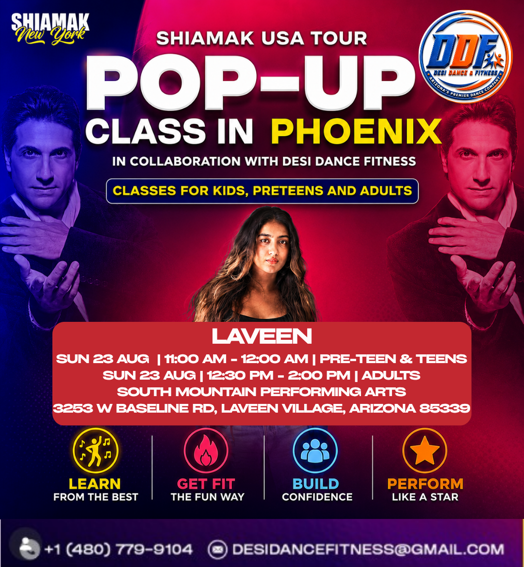 SHIAMAK Pop-Up Dance Workshop – Laveen