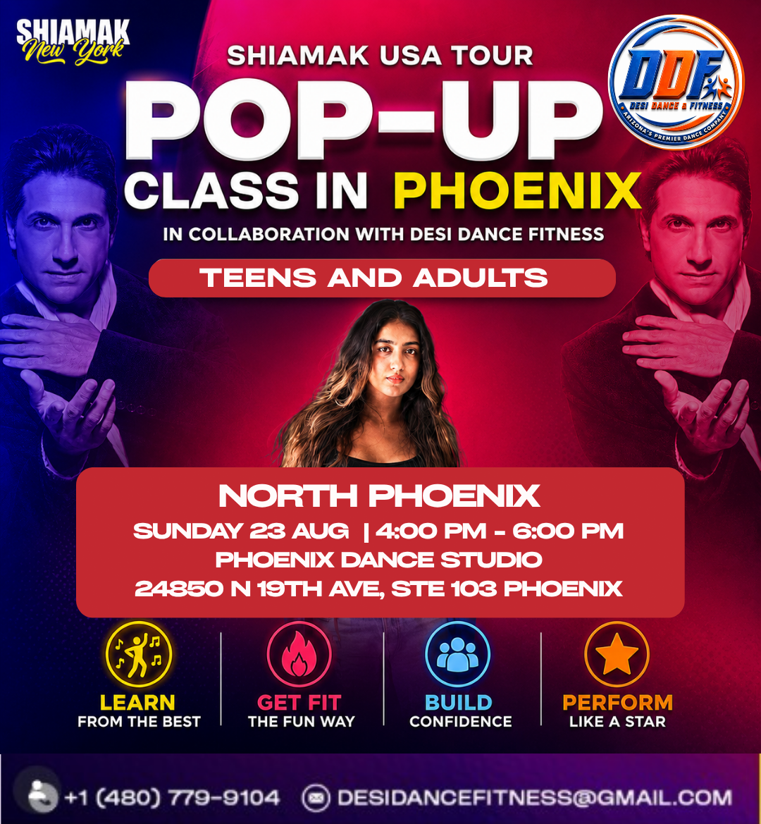 SHIAMAK Pop-Up Dance Workshop – North Phoenix