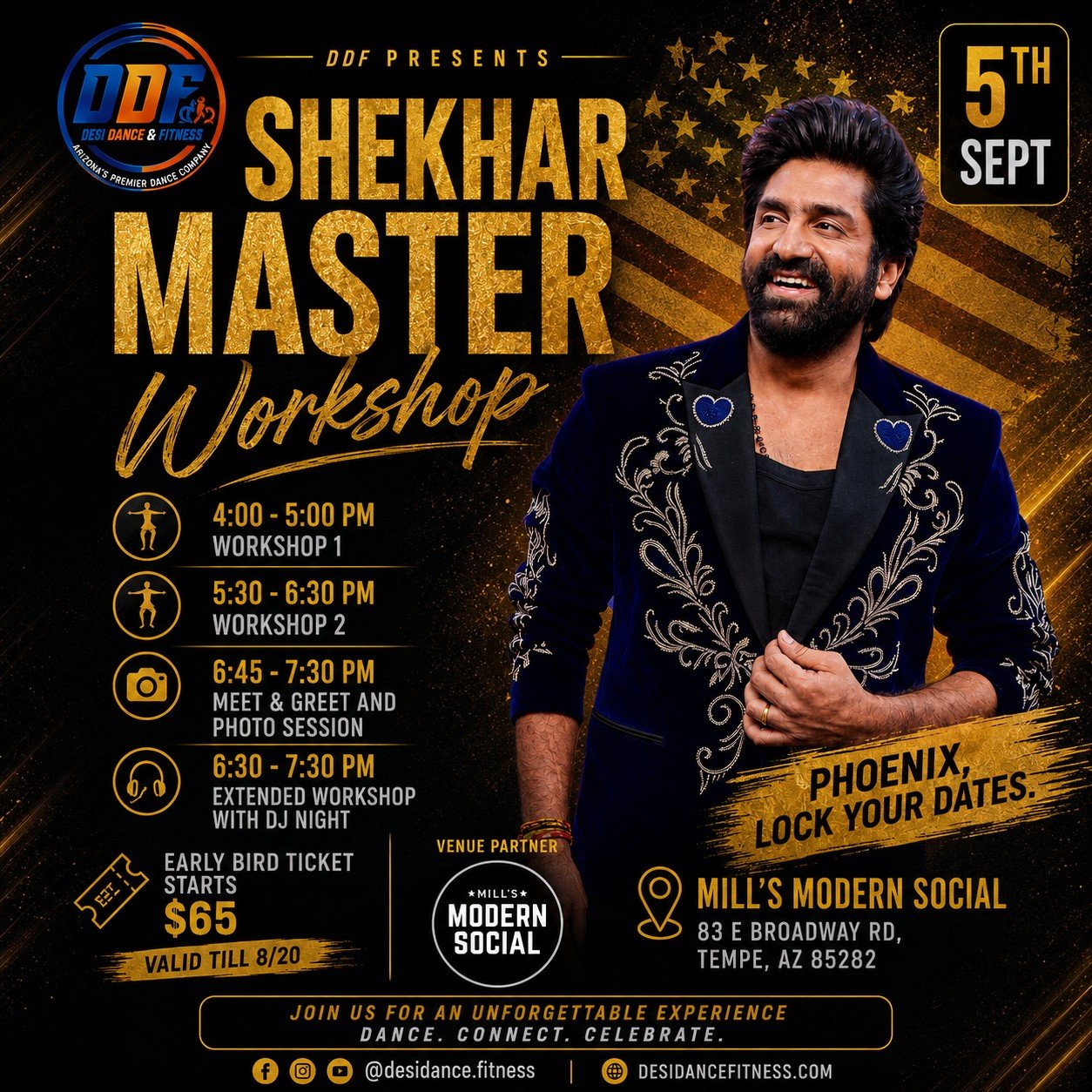 Shekhar Master Dance Workshop – Phoenix | DDF