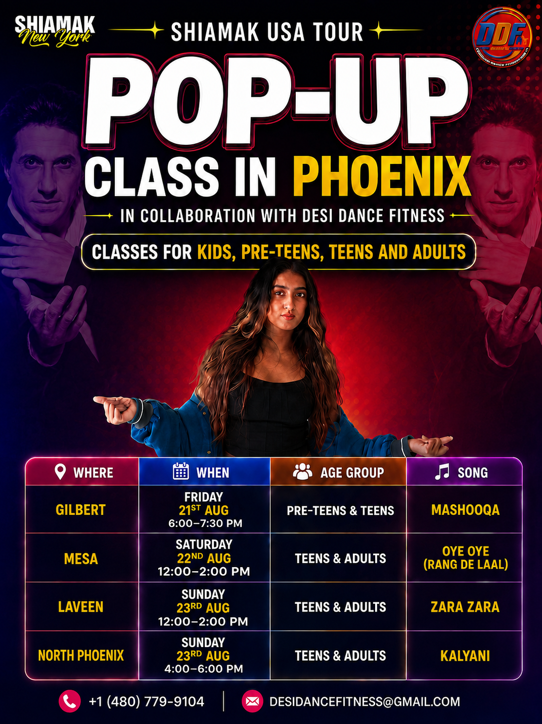 SHIAMAK Pop-Up Dance Workshop